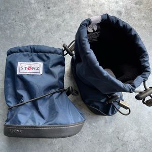 Stonz Infant Booties Blue size large